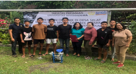 ORGANIC FARMERS IN SELATS VILLAGE, ABIANSEMAL DISTRICT, BADUNG REGENCY TOWARDS ORGANIC FARMING CENTER