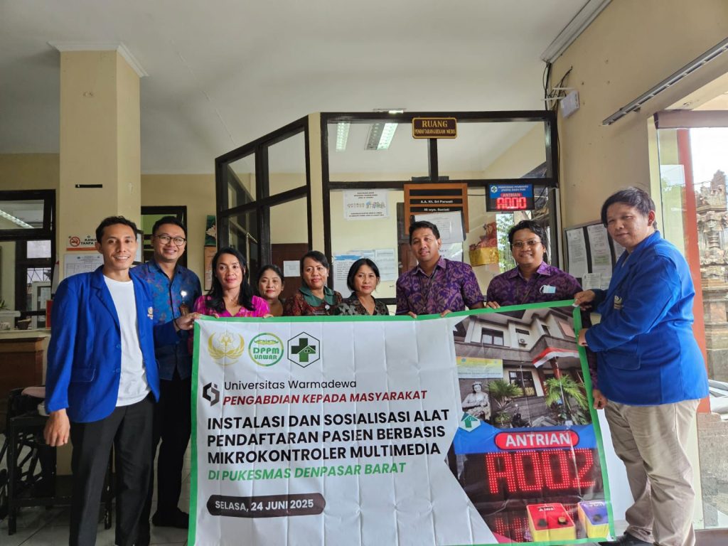 Instalasi Mikrokontroler, Solusi Digital untuk Layanan Puskesmas Denpasar Barat