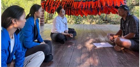 Jaga Kelestarian Mangrove, PKM Unwar Kolaborasi dengan KUB Simbar Segara
