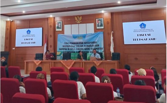 Dorong Peningkatan Kesadaran Lingkungan di Desa Sibang Gede