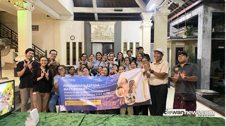 Cegah Stunting, Dosen Warmadewa Turun Langsung Edukasi Kader Posyandu