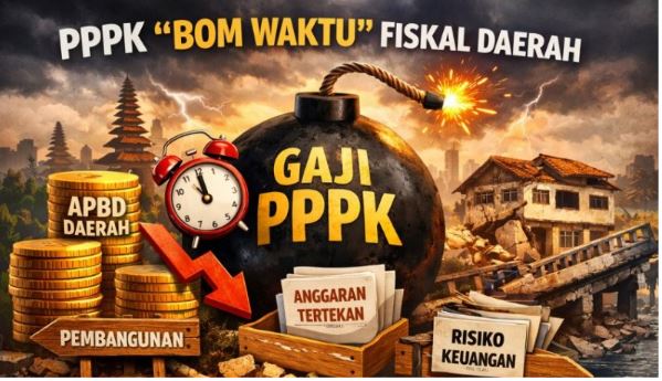 PPPK Jadi “Bom Waktu” Fiskal Daerah, Pembangunan Bali Terancam Terdesak