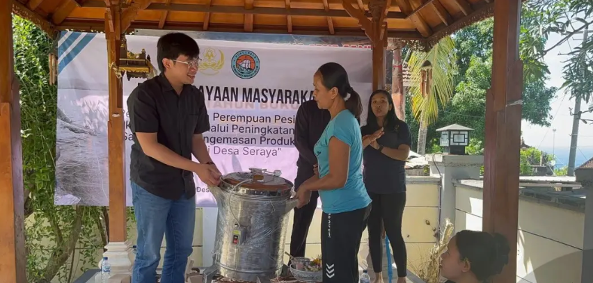 Abon Ikan Perempuan Seraya Naik Kelas, Universitas Warmadewa Suntik Teknologi dan Standar Produksi